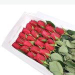 Caja 24 rosas colores naturales, imagen-2