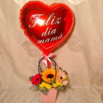 Flores en cartera + globo, imagen-2